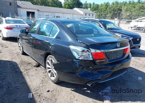 2014 Honda Accord Sport из США, поврежденный, VIN 1HGCR2E55EA278138